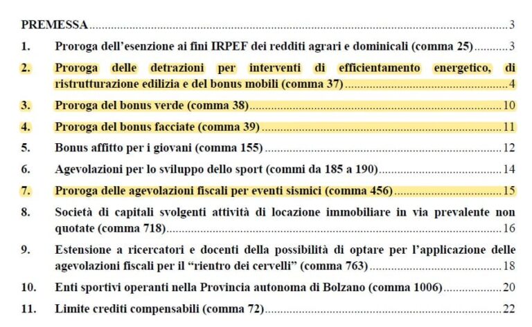 Proroga Detrazioni Fiscali Al 2024 E Nuova Circolare Agenzia Delle ...