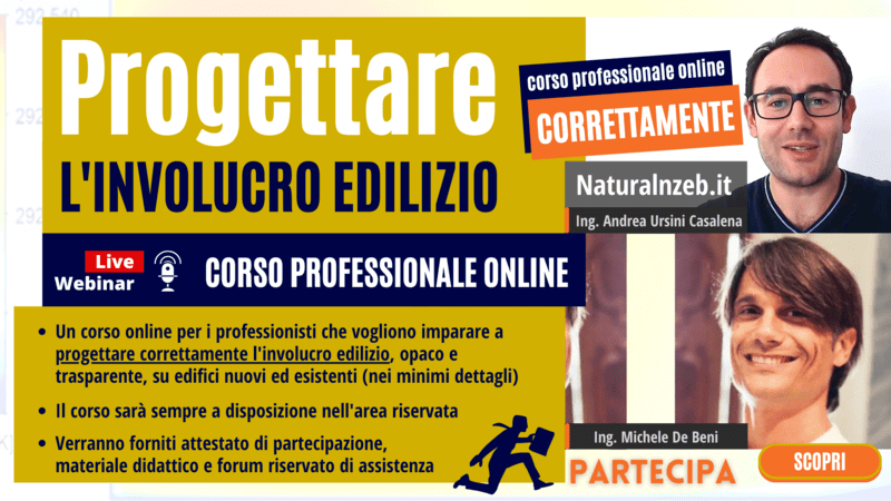 Progettare l'Involucro Edilizio Corso