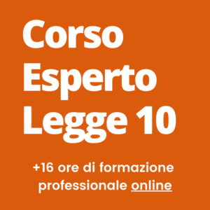 Corso Esperto Legge 10 online