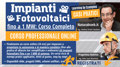 Corso Impianti Fotovoltaici 1 MW completo