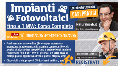 Impianti Fotovoltaici 1 MW Corso Online